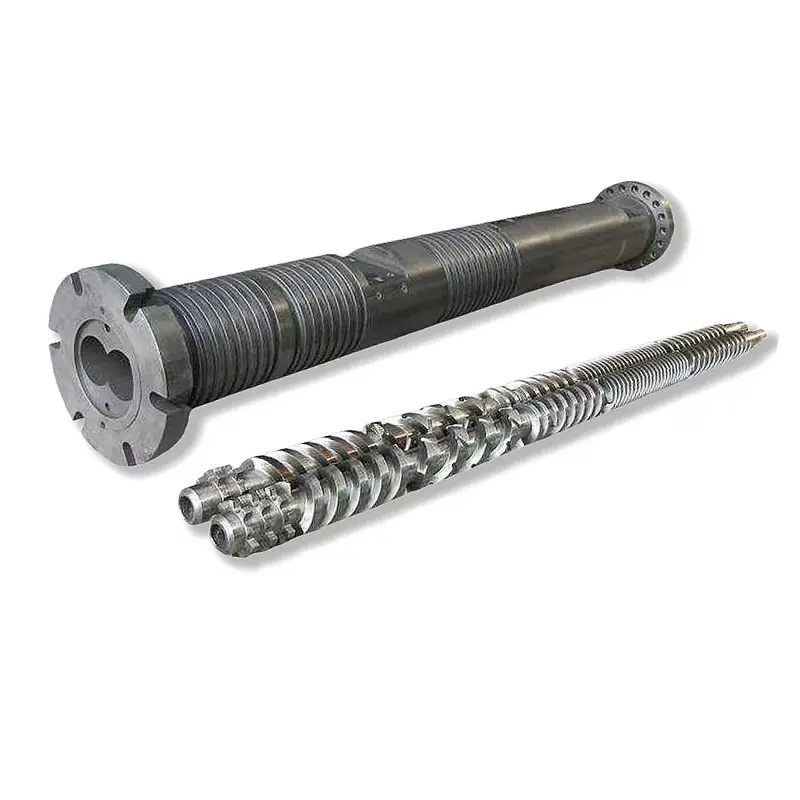 I-PVC Pipe Parallel Screw Barrel